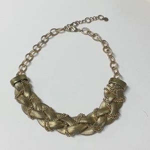 J.Crew Adjustable Gold Choker/Necklace